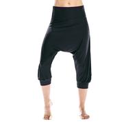Haremshose WINSHAPE "HP201LS", Damen, Gr. XXL, Normalgrößen, schwarz, 85% Polyester, 15% Elasthan, Hosen Haremshose, Functional Soft and Light (40731912-XXL) schwarz