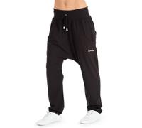 Haremshose WINSHAPE "UNISEX 4Pocket Pants WH13", Damen, Gr. M, Normalgrößen, schwarz, 90% Baumwolle, 10% Elasthan, Hosen Haremshose (62573868-M) schwarz