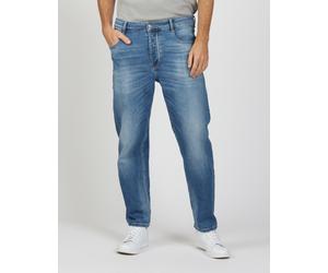 Haremsjeans GANG "GANG Jeans Loose Fit 94AIDEN", Herren, Gr. 33, blau (denim blau), Denim/Jeans, 90% Baumwolle, 8% Polyester, 2% Elasthan, Jeans (27895215-33) denim blau