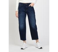 5-Pocket-Jeans GANG "94IDA", Damen, Gr. 29, N-Gr, schwarz night used, Denim/Jeans, Obermaterial: 96% Baumwolle, 4% Elasthan, casual, Ballonform knöchelfrei, Jeans, cropped (43846859-29) schwarz night