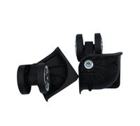 Harilla 2 Stück Kofferrollen Trolley-Räder Geräuscharm Tragfähig Einfache Installation Reisekoffer Schwenkräder Ersatz