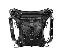 Harilla Gothic Steampunk Gürteltasche Drop Leg Arm Bag Pack Unisex Schulter Gürteltaschen Beutel Tasche Geldbörse