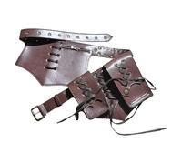 Harilla Tailentasche Telefone Beutel Mode tragbare mittelalterliche Taillentasche Retro Fanny Pack für Rollenspiele Kostümzubehör Pirate