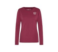 Langarmshirt HARLEM SOUL, Damen, Gr. M, grape, Material: 100% Baumwolle, bedruckt, slim fit normal, eingesetzt gerader Abschluss, Shirts Langarmshirt, aus Baumwolle (17903351-M) grape