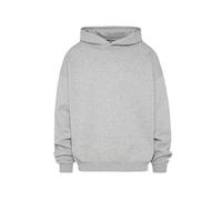 HARLEM SOUL Herren/Damen Hoodie Oversize ELY-AS | Kapuzenpullover Unisex Grey Melange L