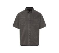 HARLEM SOUL Herren SO-NNY Kurzarmhemd Asphalt, XL