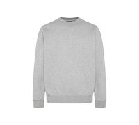 HARLEM SOUL Herren Sweatshirt MA-TT | Langarm Sweatpullover für Männer Grey Melange L
