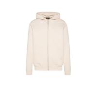 HARLEM SOUL Herren Zipper Hoodie MAD-RID | Kapuzenjacke mit Reißverschluss für Männer Ecru L