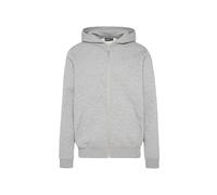 Kapuzensweatjacke HARLEM SOUL, Herren, Gr. S, grau, Material: 65% Baumwolle, 35% Polyester, unifarben, regular fit normal, eingesetzt Rippbündchen, Sweatjacken, mit Baumwolle (74737133-S) grau