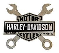 Harley Davidson Aufnäher Bar&Shield with Wrenches groß