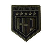 Harley-Davidson Aufnäher Green Shield
