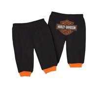 Harley-Davidson Baby-Jungen Interlock Bar & Shield Hose Schwarz 4050601 (6/9M)