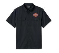 Harley-Davidson Bar & Shield Shirt Herren Kurzarm Hemd, 5XL