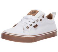 Harley-Davidson Damen Torland Canvas Motorcycle Casual Sneaker, Weiß, 41 EU