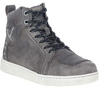 HARLEY-DAVIDSON FOOTWEAR Bateman Damen-Motorradstiefel aus Metall, 10,2 cm, GRAU, 41 EU