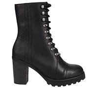 HARLEY-DAVIDSON FOOTWEAR Damen Seneca Motorradstiefel mit Spitze, 17,8 cm, schwarz, 43 EU
