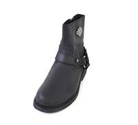 HARLEY-DAVIDSON Herren Schuhe SCOUT black Größe 45