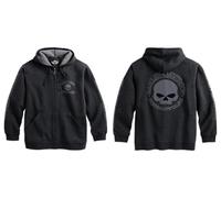 HARLEY-DAVIDSON Hooded Skull Sweatshirt Herren Hoodie, 99107-18VM, XXL