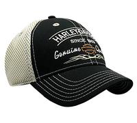 Harley-Davidson Men's Embroidered Cap. BCD16212, Black