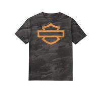 Harley-Davidson Militär Camo Bar & Shield Tee für Jungen & Mädchen Limited Edition Military Overseas Tour, Camo, 5-6 Jahre