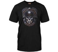 Harley-Davidson Military - Men's Black Skull Graphic T-Shirt - Baghdad | Ghoulish LG