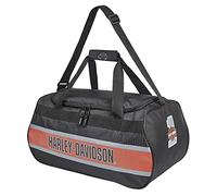 Harley-Davidson Trailblazer #1 Logo Duffel Bag w/Adjustable Strap - Rust Vintage