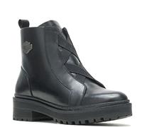 Harley-Davidson Women's Carney Elastic Ankle Boot, Black, 7