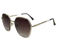 Harley-Davidson Women's Fashion Sunglasses, Gold Frame & Gradient Brown Lenses