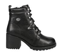 Harley-Davidson Women's MARINDA 5" LACE Motorcycle Boot, Black, 8.5