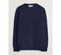 Harley Of Scotland Donegal Wool Crewneck Jura Blue Blau M