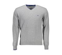 Harmont & Blaine Harmont Blaine Grauer Kontrast V-Pullover m - Größe: 2XL