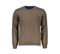 Harmont Blaine Eleganter Rundhals-Pullover mit Kontrastdetails - Größe: 2XL