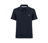 Harmont & Blaine Herren Poloshirt Kurzarm Baumwolle LRN033020862, Schwarz , XL