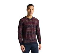 Harmont&Blaine Herren Pullover aus Wolle mit 3D-Verarbeitung mit bedrucktem Garn HRP846030277 8052381021664 - XXL, bordeaux, XX-Large
