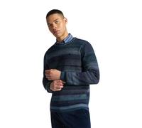 Harmont&Blaine Herren Pullover Rundhals aus Wolle Regular Fit mit bedrucktem Garn HRP847030277 8052381012365 - XXL, blau, Medium