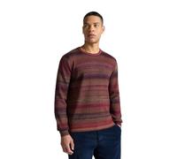 Harmont&Blaine Herren Pullover Rundhals aus Wolle Regular Fit mit bedrucktem Garn HRP847030277 8052381012365 - XXL, bordeaux, Medium