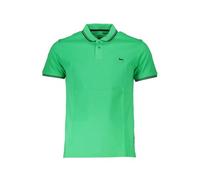 Harmont & Blaine Chic Green Cotton Polo with Contrast Men's Detailing, X-Large, Grün