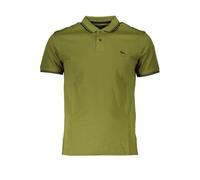 Harmont & Blaine Sharp Green Contrast Polo Herren-Shirt, Größe XL, Grün