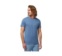 Harmont & Blaine Kurzarm-T-Shirt INL001021223 Slim Fit kontrastierendes Logo Herren Hellblau XL