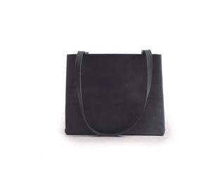 Harold's 268808 Einkaufstasche Sattlerleder schwarz 32x28x12cm