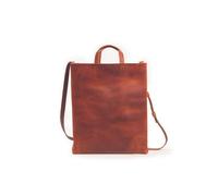 Harold's 269008 gr. Einkaufstasche Voll-Leder cognac 33x43x10cm