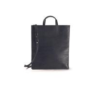 Harold's 269008 gr. Einkaufstasche Voll-Leder schwarz 33x43x10cm