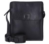 Harold's Aber Umhängetasche Leder 17 cm black (AB294703-01) schwarz