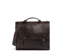 Harold's Aberdeen Aktentasche dunkelbraun, Leder, Unisex