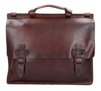 Harold's Aberdeen Messenger Leder 40 cm Laptopfach braun
