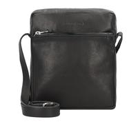 Harold's Bague Umhängetasche Leder 19 cm schwarz