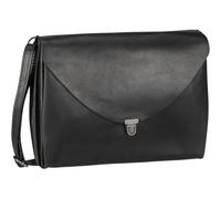 Harold's Aberdeen Umhängetasche Leder 24 cm schwarz (FO3-01) schwarz