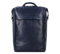 Harold's Caugio Daypack Leder 39 cm Laptopfach blau