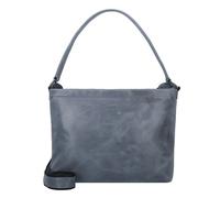 Harold's Caugio Schultertasche blaugrau, Leder, Damen