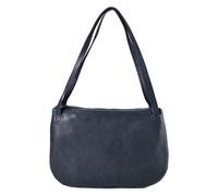 Harold's Cufu Schultertasche Leder 38 cm blau
